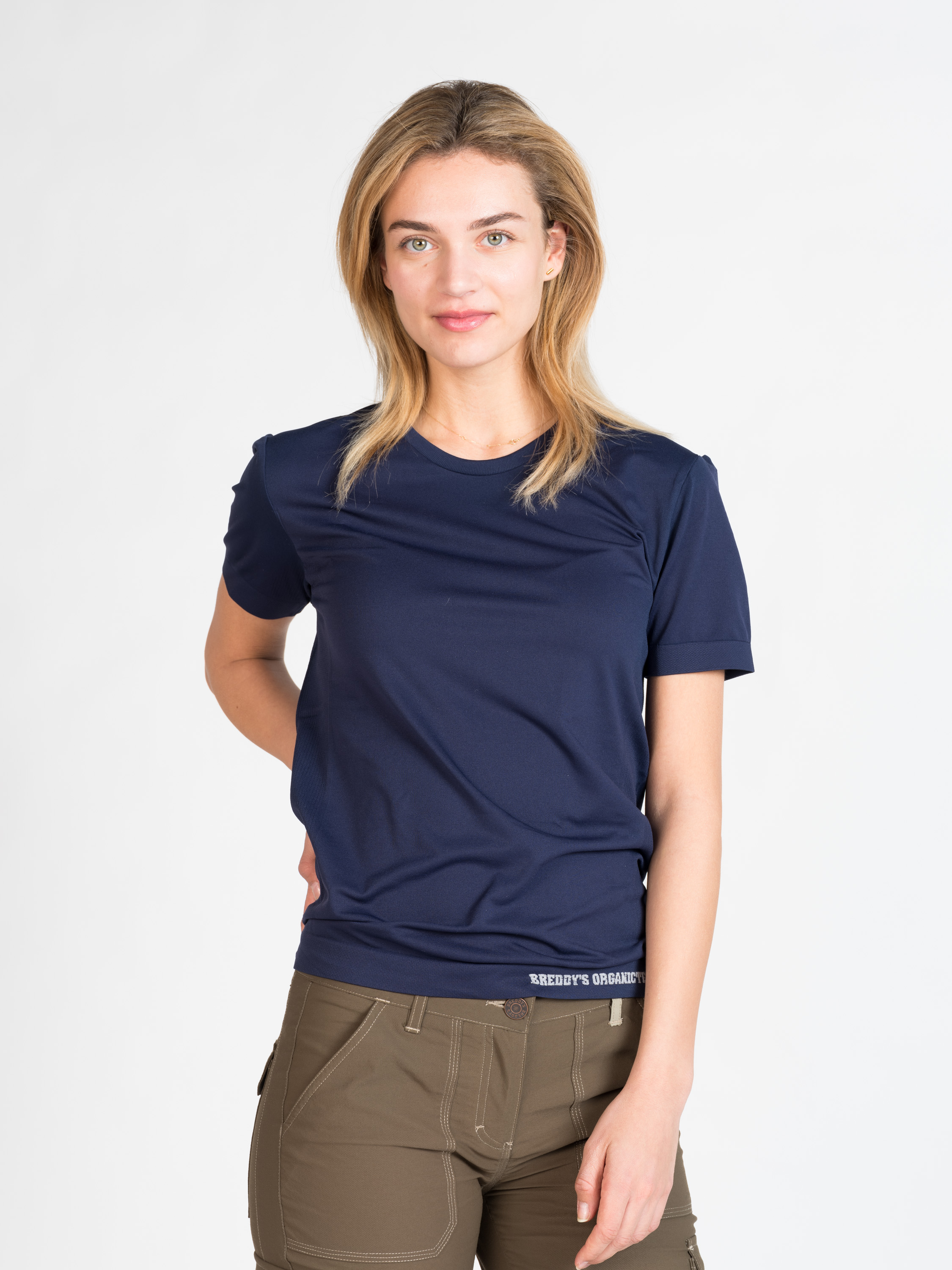 Breddys Shirt Navy Damen Vorne